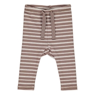 Stripe Rib Pants, Müsli, Brown Sugar, str 56 cm