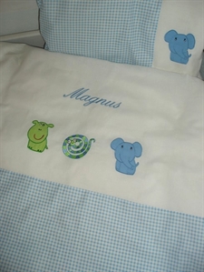  Junior senget�j med navn, dreng, snake