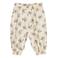 Flora Poplin Pants, Müsli, Buttercream - Kun tilbagei str 62