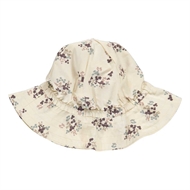 Flora Poplin Hat, Müsli, Buttercream