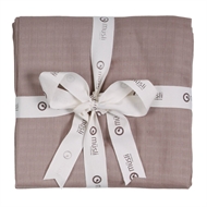 Svøb Muslin Wrap 120x120 cm, Müsli, Rose Wood, 2-pack