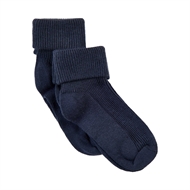 Babystrømper, Minymo, Dark Navy, str. 11/14 (778)