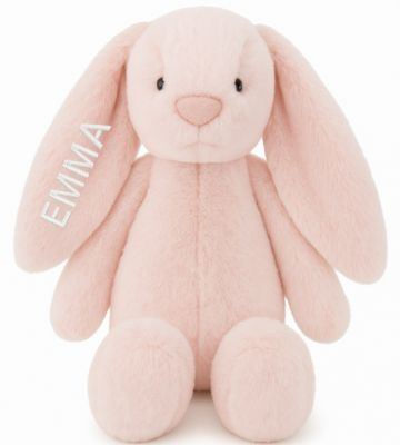 Kanin Bamse med navn, Tinka Baby, Lyserød