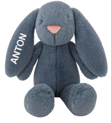 Kanin Bamse med navn, Tinka Baby, Blå