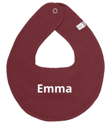 Savlesmæk med navn, Pippi, New Maroon (4527)