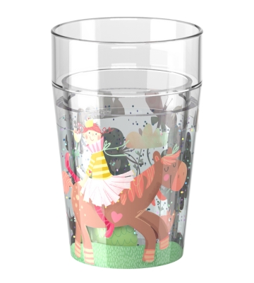 Glimmerglas, Prinsesse og Hest, Haba
