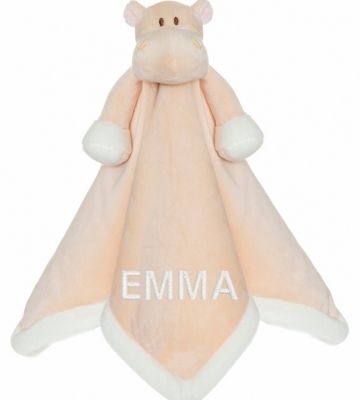 Nusseklud med navn Flodhest, Diinglisar, Teddykompaniet, Abrikos