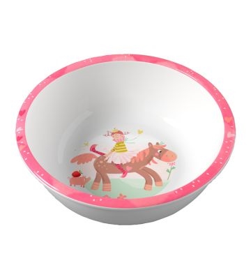 Dyb børnetallerken, Princess & Horse, HABA