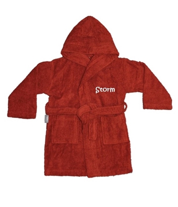 Badekåbe med navn Frotte, Nørgaard Madsen, Dusty Red