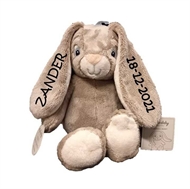 Bamse med navn My Natural Bunny, My Teddy, Brown, 2 ører