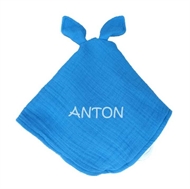 BIBS Kangaroo Nusseklud med navn, Cornflower / Baby Blue