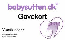 Gavekort til Babysutten.dk - Print selv