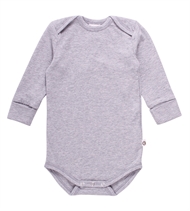 Cozy me Body LÆ, Müsli by Green Cotton, Pale Greymarl