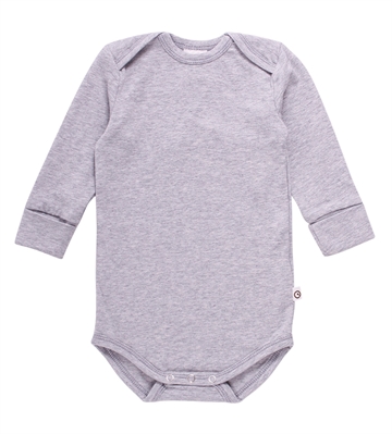 Cozy me Body LÆ, Müsli by Green Cotton, Pale Greymarl