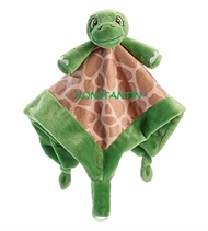 Nusseklud med navn My Turtle, My Teddy, Grøn