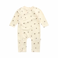 Jumpsuit Svampe Brunlige Newborn, Petit Sofie Schnoor, Antique White