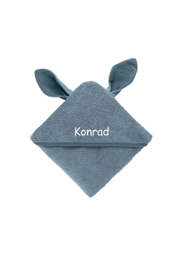 Badeslag med navn 65 x 65 cm, BIBS, Petrol