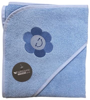 Badeslag Glad Blomst 75 x 75 cm, Nørgaard Madsen, Light Blue