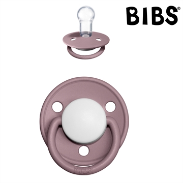 Bibs de Lux sutter med navn (Heater - HK) Rund Silikone One Size