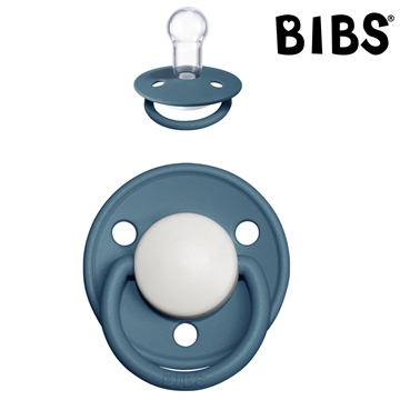 Bibs de Lux sutter med navn (Petrol - HK) Runde Silikone One Size