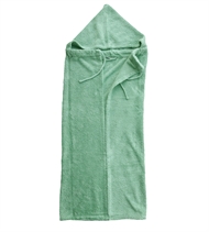 Håndklæde med hætte i økologisk bomuld