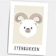 Stenbukken, A5 Dialægt Citatplakat