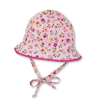 Sommerhat med Blomster, Sterntaler, Pige