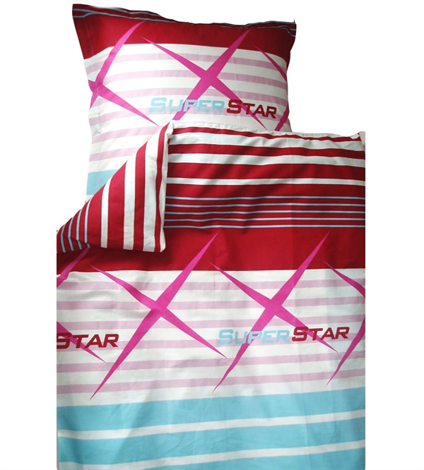 falanks ledig stilling det er alt Junior sengetøj med navn i Super Star serien til piger