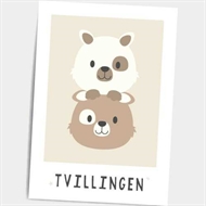 Tvillingen, A5 Dialægt Citatplakat